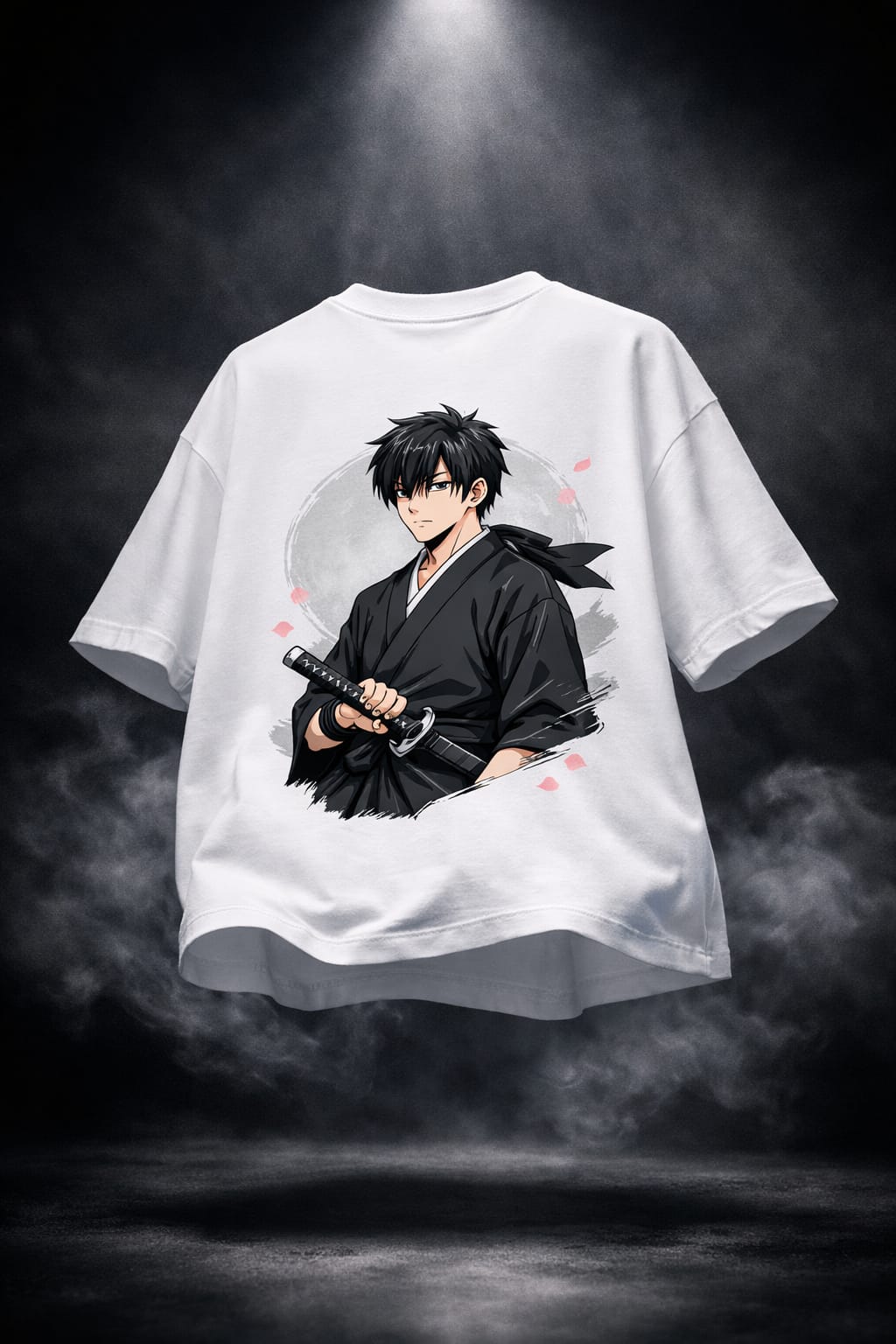 Shadow Ronin Oversized Anime T-Shirt
