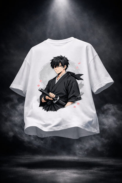 Shadow Ronin Oversized Anime T-Shirt