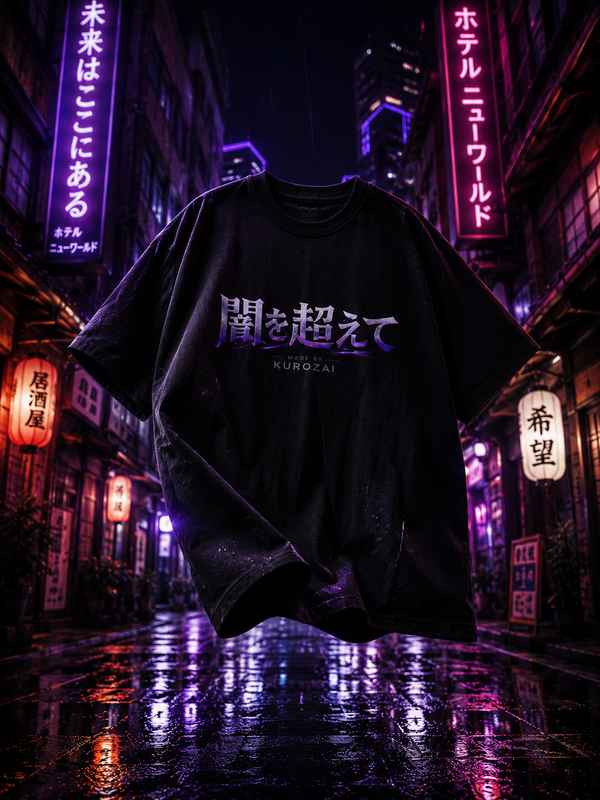 Soul of Darkness Oversized Anime T-Shirt | Premium Streetwear Tee